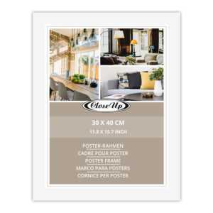 Cadre d'affiche blanc 30 x 40 cm avec profilé de 30 mm de largeur - Catégorie de produit : Cadres - Product Image 6