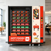 Distributeur automatique de repas chauds TCN 8V : Gagnez de l'argent 24h/24, 7j/7 – Alternative automatisée au restaurant, système à fort potentiel de profit