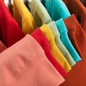 Camisetas de manga larga de bloque de color liso para hombre Camisetas básicas de manga larga de fabricación OEM Camisetas de hombre de colores personalizados MOQ bajo - Product Image 3