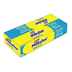 Таблетки NESTLE Milkybar, приготовленные с молоком, вкусное и сливочное лакомство, 22,5 г