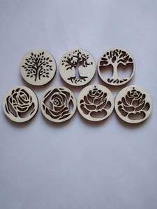 MODERN FRIENDLY Squarestone MDF HARDBOARD COASTER Tradición única CustomCoaster Cork Back Posavasos promocional - Product Image 2