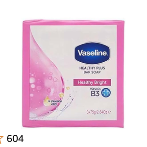สบู่ก้อนวาสลีน เฮลตี้ พลัส เฮลตี้ ไบรท์ - 3 ก้อน ขนาด 75 กรัม - Product Image 6