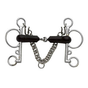 Mors articulé en caoutchouc, mors en acier inoxydable avec embout en caoutchouc, équipement d'entraînement équestre et d'équitation - Product Image 5