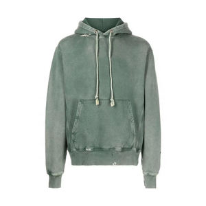 Sweat à capuche surdimensionné léger et chaud de haute qualité délavé à l'acide pour l'hiver avec logo personnalisé Dernier modèle Sweat à capuche OEM - Product Image 1