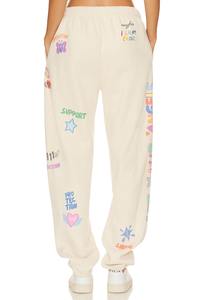 OEM Unisex All-Graphic Impreso Venta caliente Track Joggers Casual Cintura elástica Pantalones de chándal Transpirable Color-Wash Bolsillos para - Product Image 5