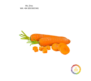 Tiras de zanahoria IQF Premium, rebanadas, dados, zanahorias, zanahoria congelada de alta calidad para exportación a precio competitivo desde Vietnam - Product Image 2