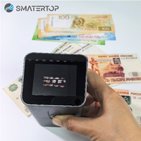 Détecteur d'argent Laser X52 Mini Bill Counter Portable UV 254nm et 630nm de haute qualité pour détecter les notes Laser