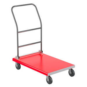 Heavy Duty <b>Platform</b> Cart Industrial Warehouse <b>Trolley</b> for Cargo Transport Material Handling Logistics and Distribution - Product Image 2