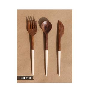 ชุดเครื่องใช้บนโต๊ะอาหารเคลือบเงินกระจกโลหะหรูหรา,ชุดช้อนส้อมมีดเครื่องใช้ในครัว20ชิ้น - Product Image 3