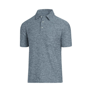 Polo homme de qualité supérieure 100% polyester, design uni personnalisé, dernières couleurs multiples, 220 GSM pour l'été - Product Image 1