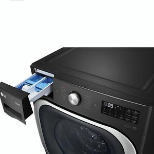 NEW ARRIVALS WM8900HBA 5.2 Cu Ft Laveuse à chargement frontal en acier noir - Product Image 2