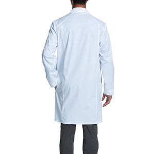Uso en Hospital Lab Wear Menos Precio 100% Algodón Doctor Lab Bata Precio al por mayor Batas de laboratorio blancas - Product Image 2