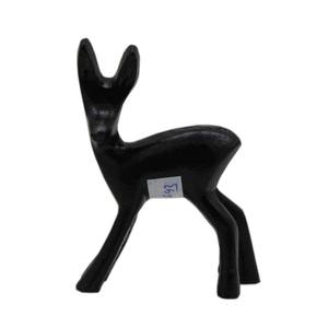 Sculptures de renne en aluminium de conception simple Figurines abstraites nickel fini pour la maison salon décor Sculpture de bureau - Product Image 2