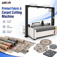 Machine de découpe automatique de tapis de haute précision avec système de vision PLC et motorisé