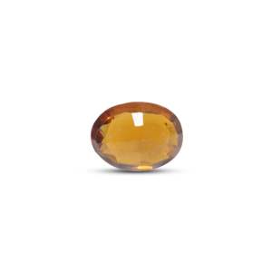Hessonita (Gomed) de Alta Calidad de 3.1 Quilates, Corte Oval Facetado, Gema de Tamaño Personalizado, Calibrada, Diamante, Cristal de Citrino Suelto - Product Image 2