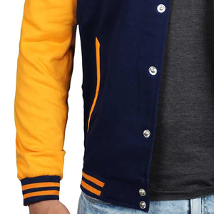 Hot <b>Sale</b> Letterman Baseball Jacket New Fashion High Quality Leather <b>Towel</b> Embroidery CollegeBaseballjacket for men DDP Shipping - Product Image 2