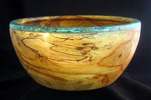 Cuenco de resina de madera con estilo, centro de mesa decorativo moderno rústico hecho a mano único, arte de cocina elegante - Product Image 2