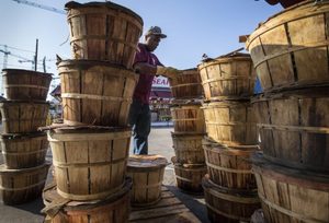 ตะกร้าปูไม้บูเซลทนทานเหมาะสำหรับการตกปลาปูของคุณภาชนะที่ทำจากไม้ไผ่ - Product Image 5