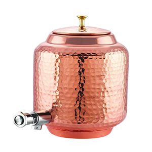 Enfriador de agua de diseño admirable con asa en dispensador de agua martillado de cobre para uso doméstico en utensilios de cocina de Hotel - Product Image 5