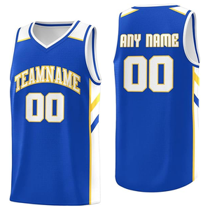 Camiseta de baloncesto personalizada para hombres y niños, uniforme en blanco transpirable con número de nombre de equipo personalizado y logotipo, opciones de talla grande - Product Image 3