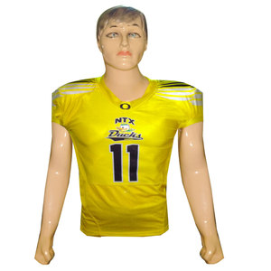 Nouveau Pas Cher Dernier Personnalisé Quatre Voies Stretch Maille Respirant À Manches Courtes Plus La Taille Maillot De Football Américain Adulte Conception Toutes Les Tailles - Product Image 6