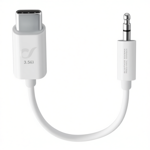 Adaptador y Conector de Audio Tipo C MusicEnable, Cable de 0.1m - Product Image 2