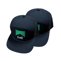 Sombrero de golf con logotipo bordado 2D personalizado para hombre, gorra de Vietnam 7 paneles de, fabricante de sombreros, gorra de béisbol impermeable, cuerda de agujero cortada con láser