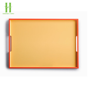 ถาดเสิร์ฟตกแต่งเคลือบเงาคุณภาพสูง สไตล์โมเดิร์น ผลิตด้วยมือจากโรงงานเวียดนาม ขายส่ง ราคาดี - Product Image 6