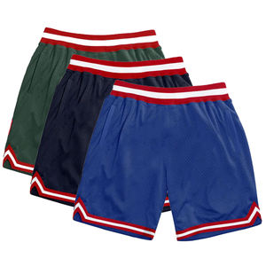 Respirant maille Shorts hommes séchage rapide Street wear Shorts Polyester hommes Fitness Shorts Logo personnalisé ample 2024 été - Product Image 1