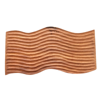 Tablas de Cortar Cuadradas de Madera Ecológicas de Diseño Costero, Personalizadas de Fábrica al por Mayor, de Bambú, Acacia y Madera Natural