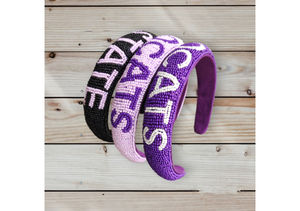 ASTROS Bandeau perlé pour femme Bandeau Gameday fabriqué avec des perles - Product Image 4