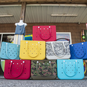 Sac fourre-tout EVA grande capacité, imperméable et durable, pour la plage, les voyages d'été et le bord de piscine, avec logo personnalisé, OEM, vente en gros - Product Image 2