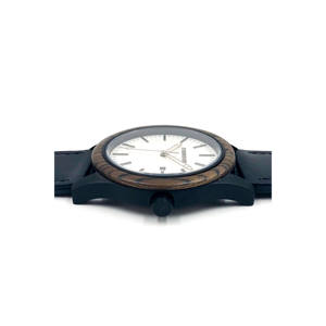 Montre à quartz analogique Inverness Walnut avec cadran en verre, boîtier et bracelet en bois de noyer - Product Image 5