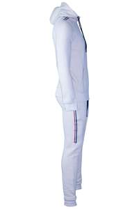 Top qualité 100% coton Gym Fitness ensembles vêtements de sport personnalisés survêtement Sports de plein air Gym entraînement Jogging deux pièces Fitness ensemble - Product Image 3