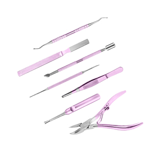 Pousse-cuticules double extrémité en acier inoxydable de qualité supérieure, durable et léger, pour la manucure, les soins des ongles et le toilettage, avec étiquette personnalisée - Product Image 6