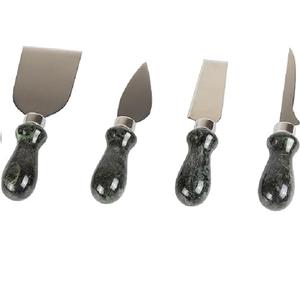 Gran oferta, juego de queso de Metal de calidad superior con 3 piezas y mango de madera, juego de cuchillos rebanadores de mantequilla, artículos de cocina, juego de cubiertos - Product Image 6