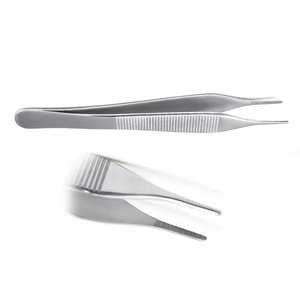 Pince à épiler Adson Durable Pince à épiler Adson avec poignée antidérapante Ensemble de pinces Adson Parfait pour une utilisation médicale et de beauté Instruments chirurgicaux en acier inoxydable - Product Image 6