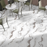 Carreaux de sol en porcelaine de taille de 600x1200mm, carreaux émaillés polis et émaillés, avec une Surface brillante, utilisés dans la cuisine