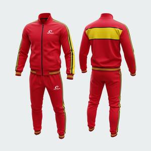 ชุดลำลองผู้ชายขายดี เสื้อผ้าคุณภาพสูง สไตล์ฮิปฮอป ชุดวอร์มซิปหนา มีฮู้ด รับสั่งทำจำนวนมาก - Product Image 6