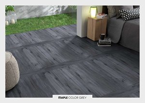 Fabricants Personnalisez le Terrazzo ignifuge Feuilles de vinyle auto-adhésives Carreaux de sol Planches de pvc flexibles à décoller et à coller - Product Image 4