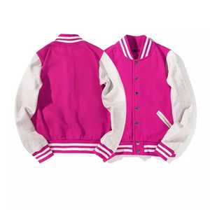 Blouson de bombardier personnalisé avec bouton et Logo et Design personnalisés, de haute qualité, nouveau Style, offre spéciale - Product Image 3