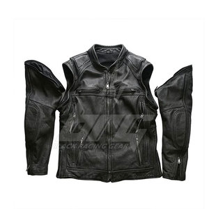 Venta caliente Diseño único Moto Chaqueta de cuero Fabricante de Pakistán Moto Chaqueta de cuero de invierno - Product Image 2