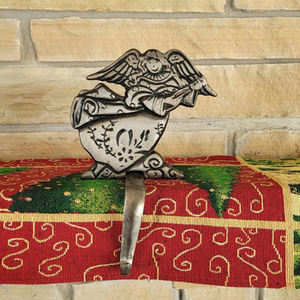 Soporte para medias Decoración festiva Navidad Color dorado Pie para Navidad y decoración de vacaciones en el hogar Suministros para fiestas - Product Image 6