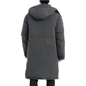 Abrigo de Invierno para Hombre, Talla Grande, Impermeable, Cómodo, de Alta Calidad, Transpirable, Ecológico, con Capucha, Informal - Product Image 2