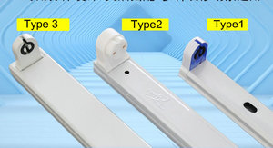 ขายึดหลอดไฟ <span class=keywords><strong>T8</strong></span> LED หรือหลอดฟลูออเรสเซนต์  ตัวยึดหลอดไฟ LED - Product Image 4