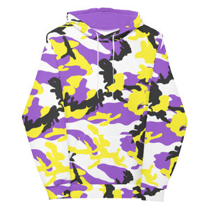 Servicio OEM, Sudaderas con Capucha de Camuflaje para Hombre, Diseño Único Personalizado, Forro Polar Térmico Transpirable, Nuevo Estilo Invernal, Sólido, 300g - Product Image 3