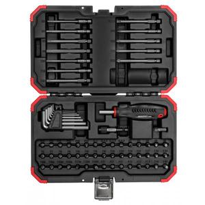 Jeu de forets Gedore 1/4'' - Kit d'accessoires de 67 pièces - Product Image 1