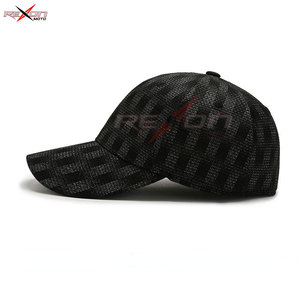Gorra de béisbol personalizada de 6 paneles de alta calidad al por mayor para hombres gorra deportiva de tela con logotipo bordado profesional - Product Image 3