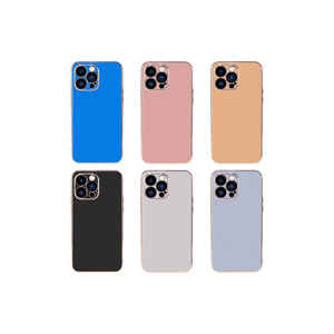 Étui de protection en silicone argenté de luxe Netzy Luxury SAFA Vienna Series pour iPhone 13 Plus, protection pour téléphone portable - Product Image 2