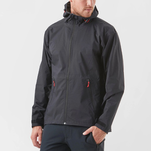 Veste de pluie imperméable durable avec doublure respirante et capuche réglable, parfaite pour les activités de plein air - Product Image 1